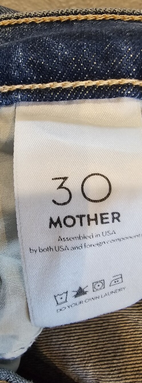 MOTHER Superior The Hustler Ankle Fray We All Scream Jeans NWT Size 30 - Picture 7 of 9